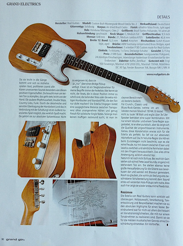 Real on sale guitars telecaster